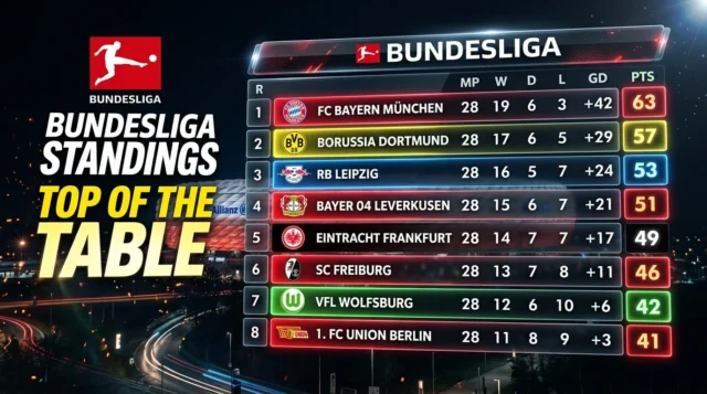 1 Bundesliga Tabelle einfach erklärt – Der komplette Guide 1 Bundesliga Tabelle einfach erklärt – Der komplette Guide