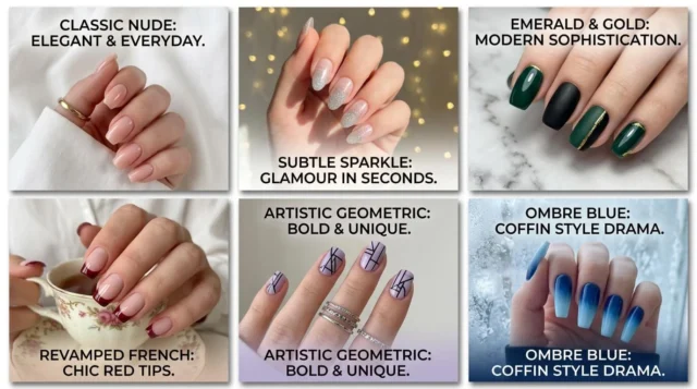 Press on Nails: 7 Vorteile für schöne Nägel Press on Nails: 7 Vorteile für schöne Nägel