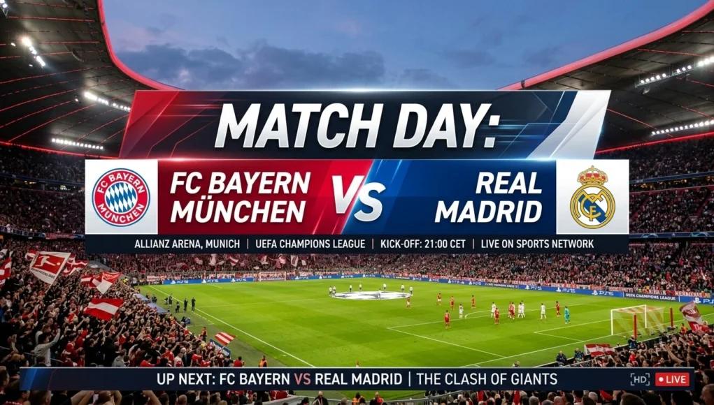 7 spannende Fakten zum ticker: teilnehmer: fc bayern münchen gegen real madrid