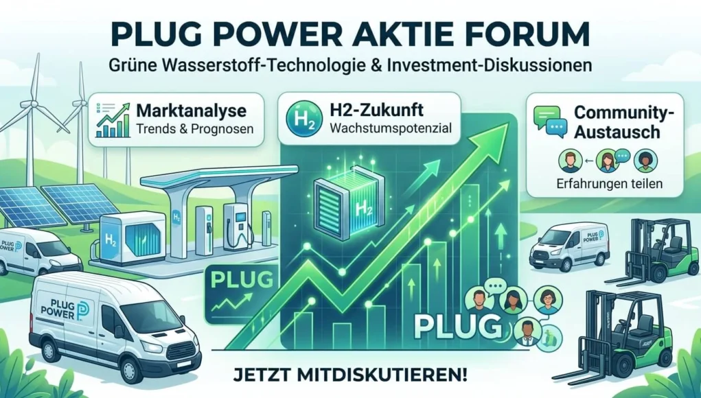 Plug Power Aktie Forum: 10 starke Erkenntnisse für Anleger Plug Power Aktie Forum: 10 starke Erkenntnisse für Anleger